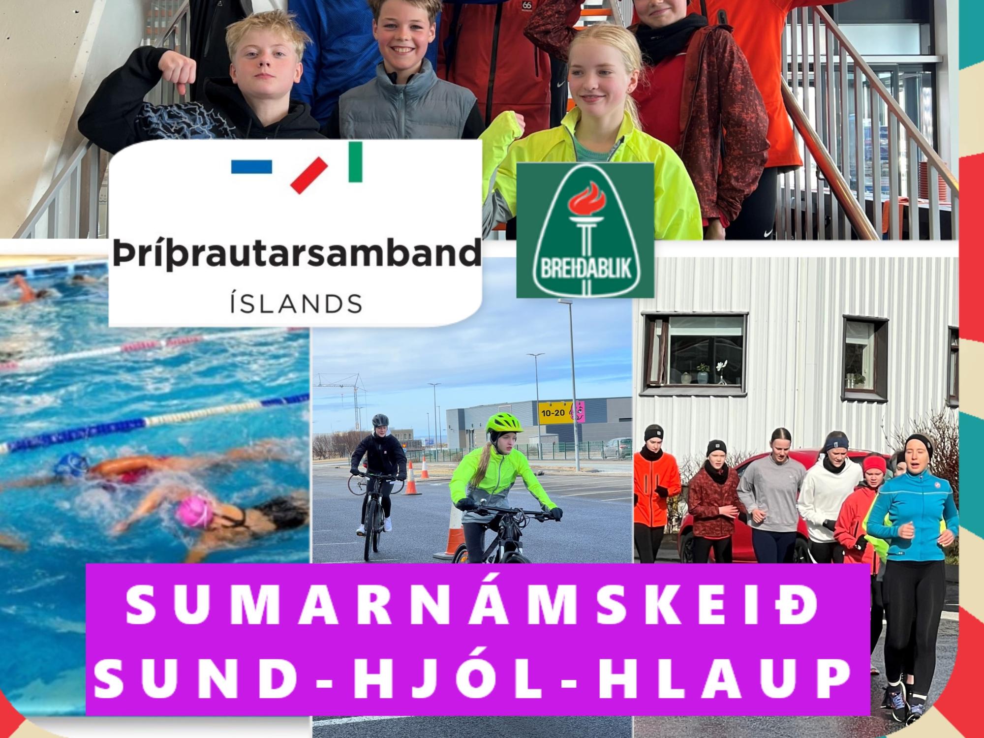 Sund - Hjól - Hlaup i einu námskeiði