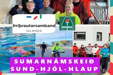 Sund - Hjól - Hlaup i einu námskeiði